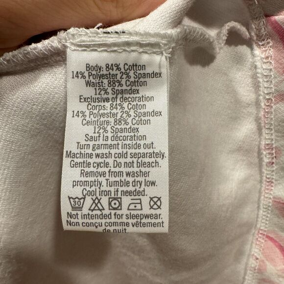 Janie and Jack Dress Sleeveless Flamingos Pink White Stretch Vacation Girls sz 5 - Picture 4 of 6